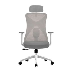 Silla De Oficina Acteck Floe Pro Ec737 Ergonómica Soporta Hasta 120 Kg Blanco Akcmobab001