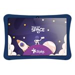 Tablet Stylos Space Kids 7 pulgadas Wi-Fi Panel HD 2GB RAM + 32GB ROM A A7  2MP Trasera 3500mAh USB C Azul