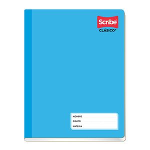 Cuaderno Scribe Frances Doble Rayas 100 Hjs Pasta Semirigida Scpcuaab087