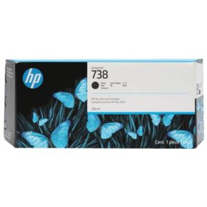 Tinta Hp Designjet 738 300Ml Color Negro Hpctifab391