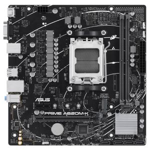 Tarjeta Madre Asus Prime A620M-K 2Xddr5 96Gb 6400Mhz Hdmi Vga Pcie 4.0 M.2 S Am5 Ryzen Matx Ajctajab089