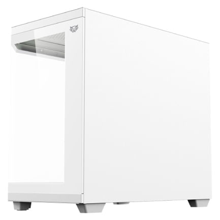 Gabinete Gamer Balam Rush Media Torre Tank Master 9600TB Max MB ATX Ultra Wides/USB-C/USB 3/Audio Fan ARGB Blanco