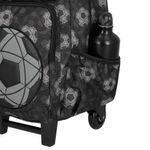 MOCHILA CON RUEDAS XTREME SET DE 3 PIEZAS BLACK FOOTBALL