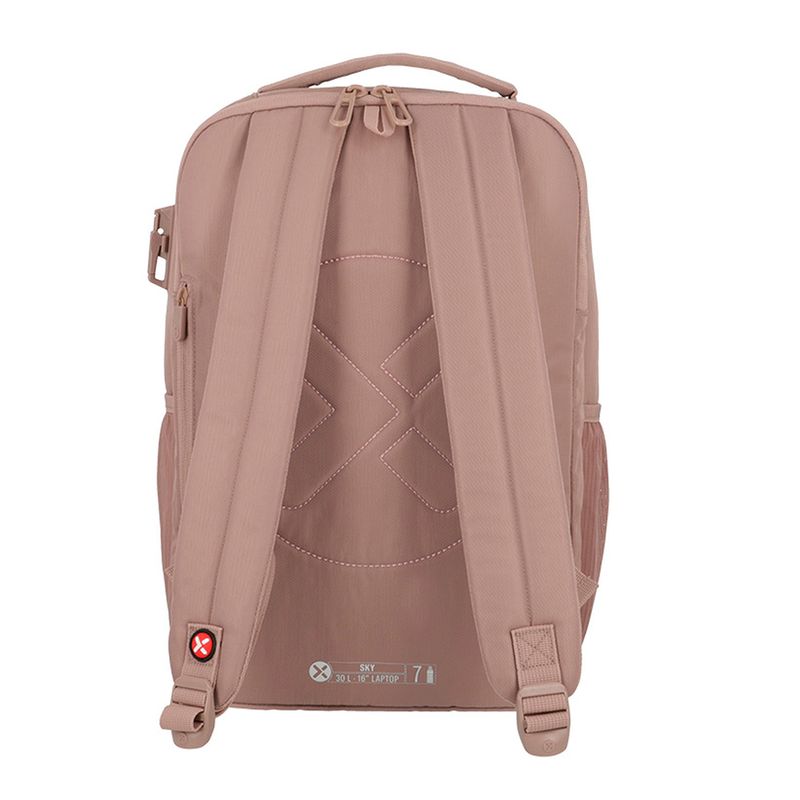 MOCHILA JUVENIL SKY DUSTY PINK