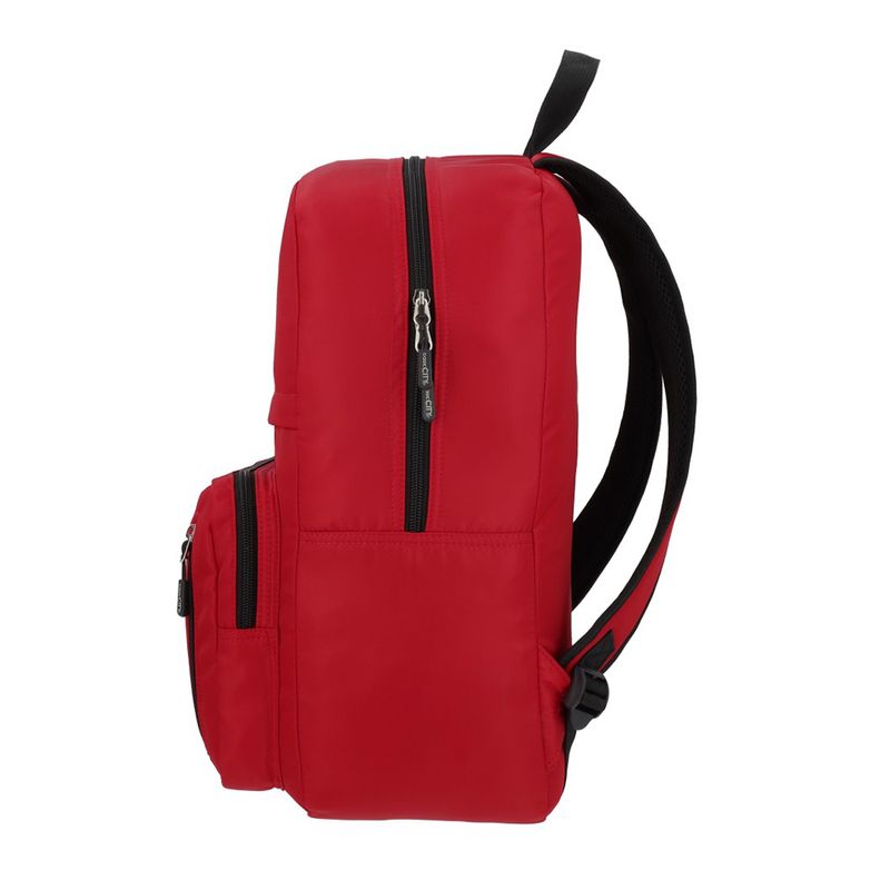 MOCHILA JUVENIL BASIC CITY ROJA