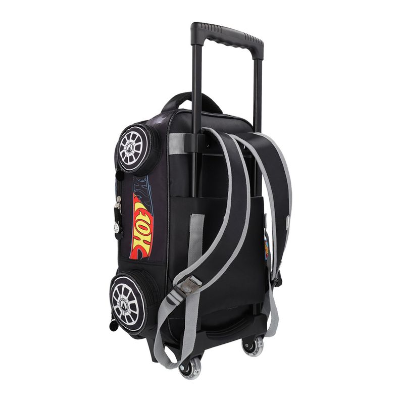 MOCHILA CON RUEDAS PRIMARIA HOT WHEELS