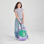 MOCHILA CON RUEDAS PRIMARIA VANIA BACHUR SUUPEER GIRL CHENSON