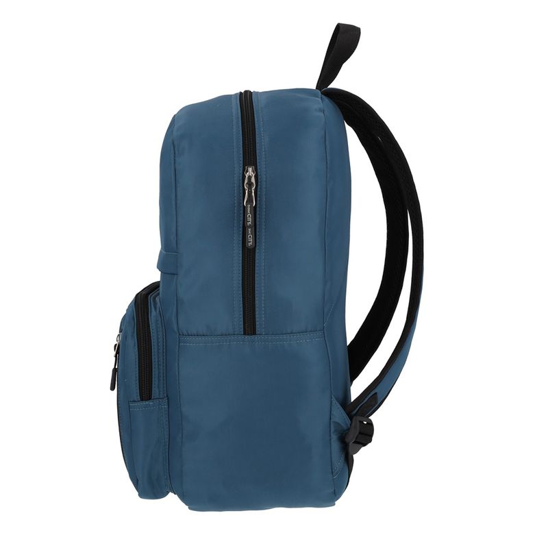 MOCHILA JUVENIL BASIC CITY AZUL
