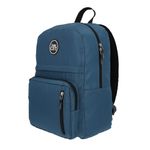 MOCHILA JUVENIL BASIC CITY AZUL