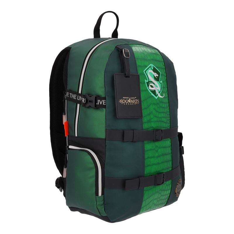MOCHILA JUVENIL HOGWARTS SLYTHERIN