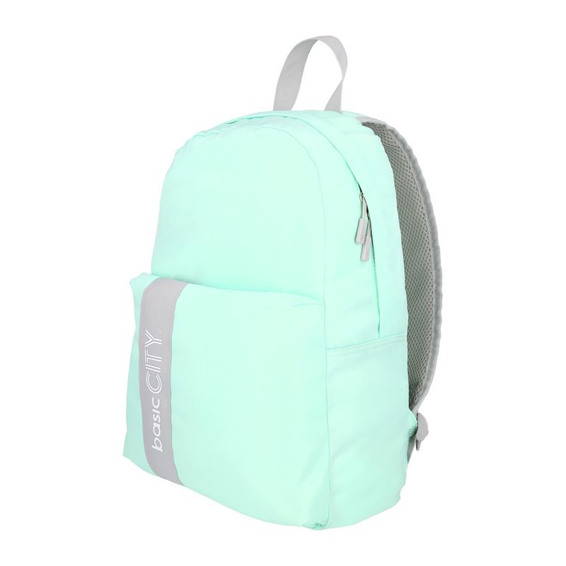 MOCHILA JUVENIL BASIC CITY MENTA