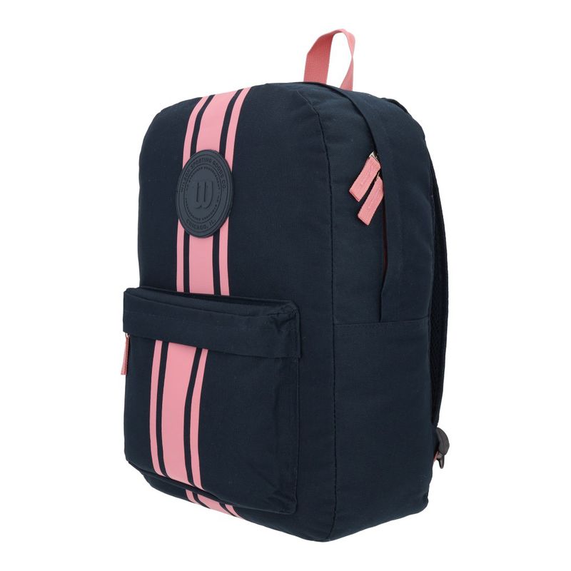 MOCHILA JUVENIL WILSON AZUL/ROSA