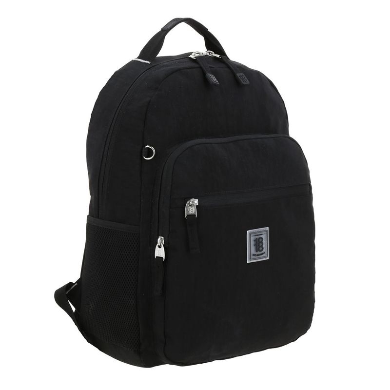 MOCHILA JUVENIL NEGRA CHENSON ZILP 1818