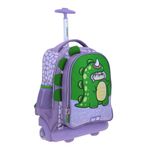 MOCHILA CON RUEDAS PRIMARIA VANIA BACHUR SUUPEER GIRL CHENSON