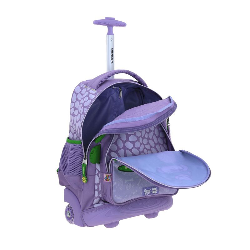 MOCHILA CON RUEDAS PRIMARIA VANIA BACHUR SUUPEER GIRL CHENSON