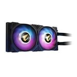 Enfriamiento Liquido para CPU Gigabyte Aorus Waterforce X 240mm RGB 20 Display LCD Compatible S 1200 1700 AM4 AM5 sTR4