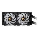 Enfriamiento Liquido para CPU Gigabyte Aorus Waterforce X 240mm RGB 20 Display LCD Compatible S 1200 1700 AM4 AM5 sTR4