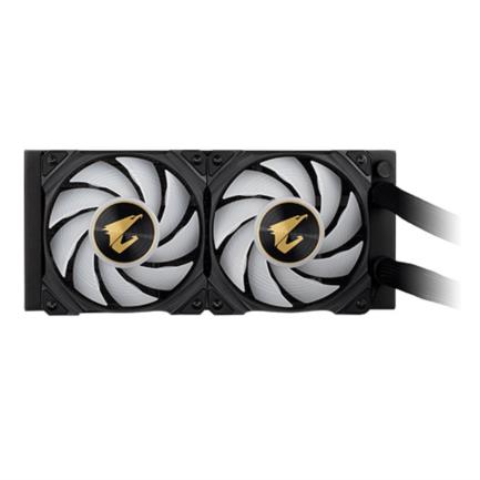 Enfriamiento Liquido para CPU Gigabyte Aorus Waterforce X 240mm RGB 20 Display LCD Compatible S 1200 1700 AM4 AM5 sTR4