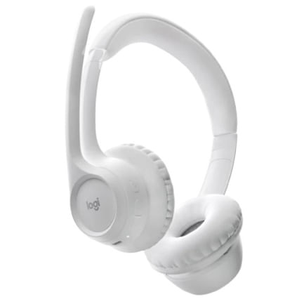 Diadema Logitech Zone Vibe 300 Inalambrica con microfono  Color Blanco