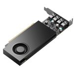 Tarjeta de Video PNY Pro NVIDIA RTX A400 4GB Low Profile Single Fan GDDR6 PCIe 40 4xMini DisplayPort