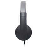 Audífonos Perfect Choice Profesional USB con Micrófono Cable 18m Negro con Gris