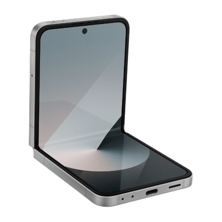SMARTPHONE SAMSUNG Z FLIP 6 MEMORIA 12+256 GB COLOR PLATA Importado