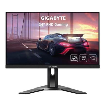 Monitor Gigabyte(D90) Gaming G24F 2 238" IPS FHD 1920x1080 2xHDMI 1xDP 1ms MPRT 180Hz HDR FreeSync Color Negro
