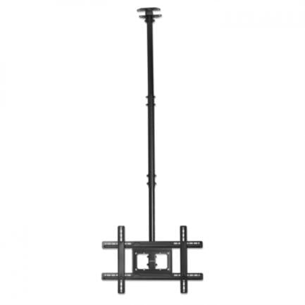 Soporte Manhattan para TV 37" a 80" con Movimiento y Ajuste de Altura para Techo