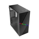 Gabinete Acteck Media Torre Draco GM450 Max MB ATX Fuente ATX 500w Advanced Series Negro