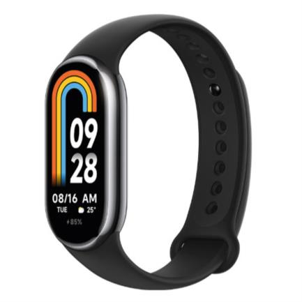 Band 8 Xiaomi Smart Pantalla AMOLED 162" Bluetooth Resolución 192x490 Resistente al Agua Color Negro