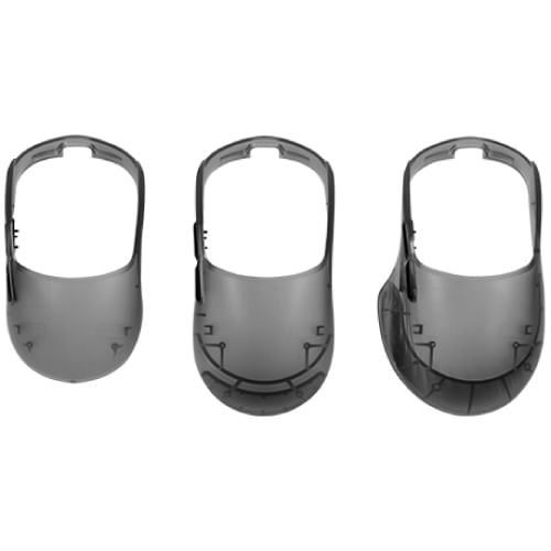 MOUSE GAME FACTOR MOW700 CARCASAS INTERCAMBIABLES 24G+BT PIXART 3395 26000 DPI RGB NEGRO