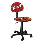 Silla Mickey Mouse Disney XTech XTF-DC001MK - Asiento extraacolchado y ruedas suaves - Peso de hasta 79kg