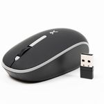 65960 - MOUSE RECARGABLE PERFECT CHOICE  2 4GHZ+BT CLIC SILENCIOSO COLORI - NEGRO