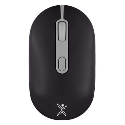 65958 - MOUSE RECARGABLE PERFECT CHOICE  2 4GHZ+BT CLIC SILENCIOSO COLORI - NEGRO