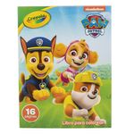 LIBRO PARA COLOREAR PAW PATROL