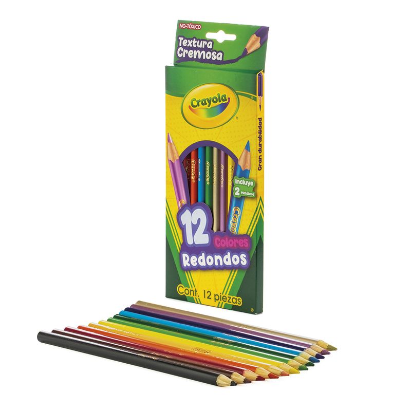 LAPICES DE COLOR 12-L  CRAYOLA
