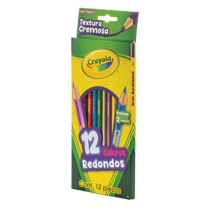 LAPICES DE COLOR 12-L  CRAYOLA