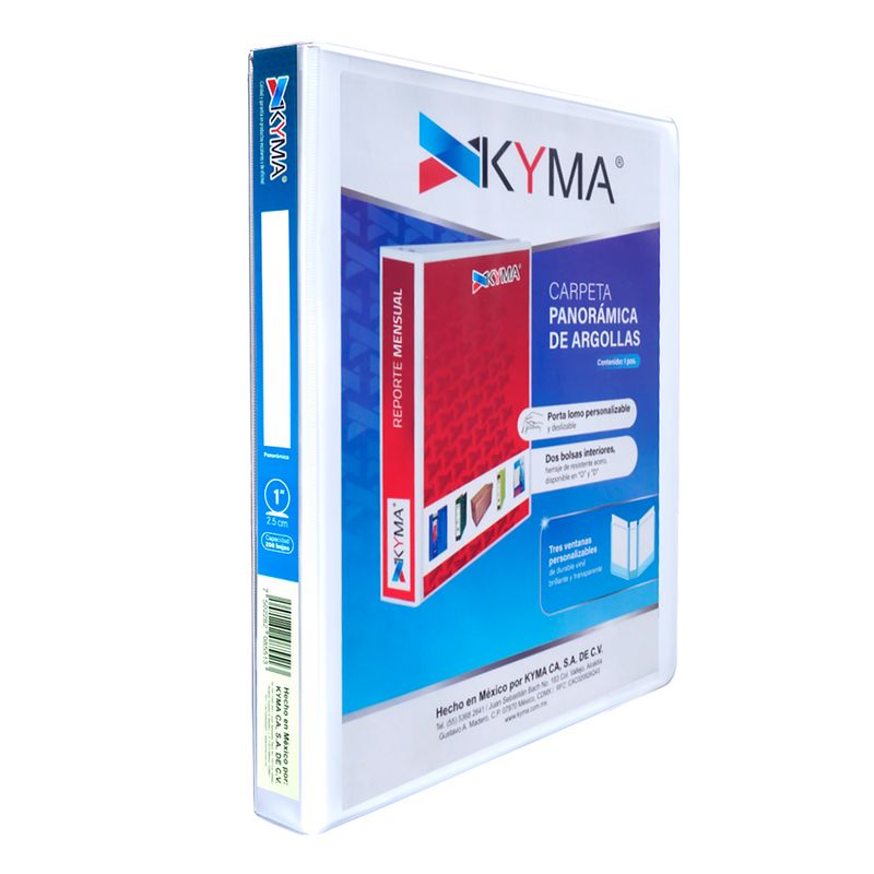 CARPETA ARILLO 1 O BLANCA PANORAMICA KYMA