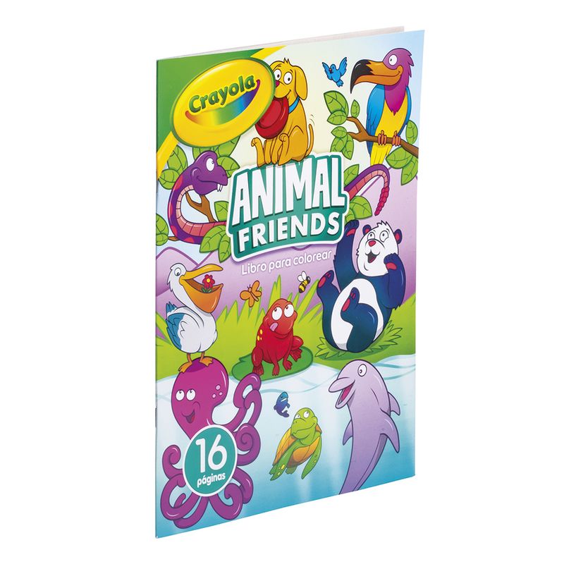 LIBRO PARA COLOREAR ANIMAL FRIENDS