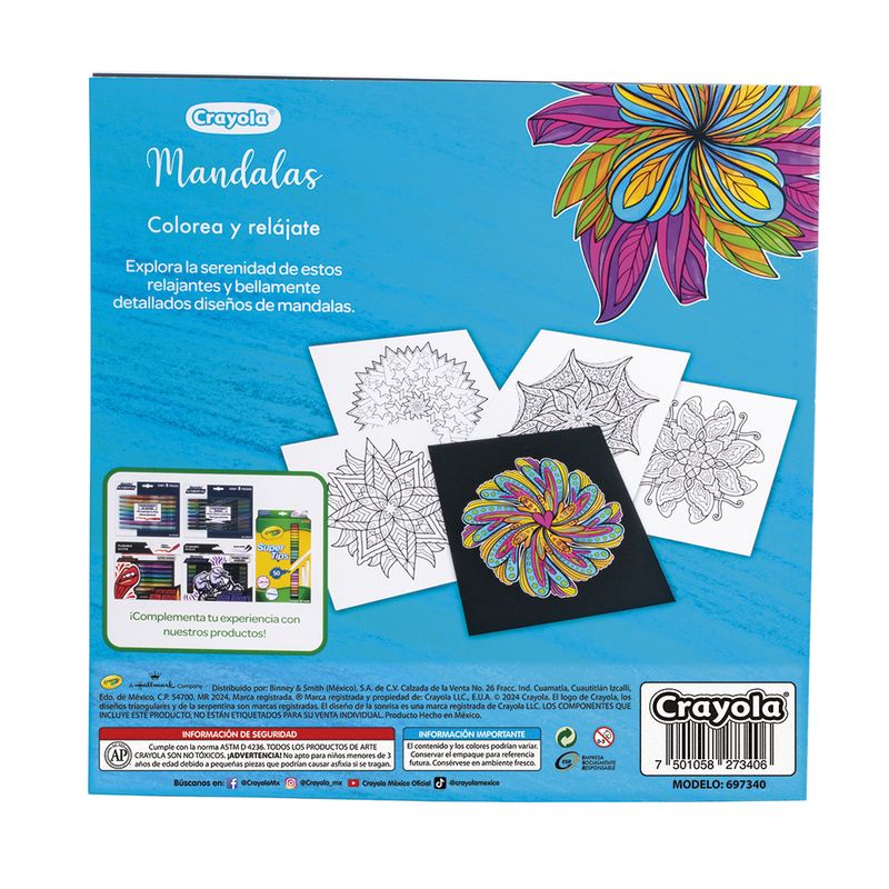 LIBRO PARA COLOREAR MANDALAS
