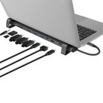 ESTACION DE CONEXION STEREN USB C 10 EN 1