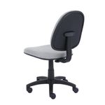 Silla Basica Nextep de Altura Ajustable Tela Gris Base Giratoria