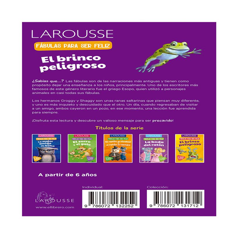 LIBRO FABULAS PARA SER FELIZ 16 PAG