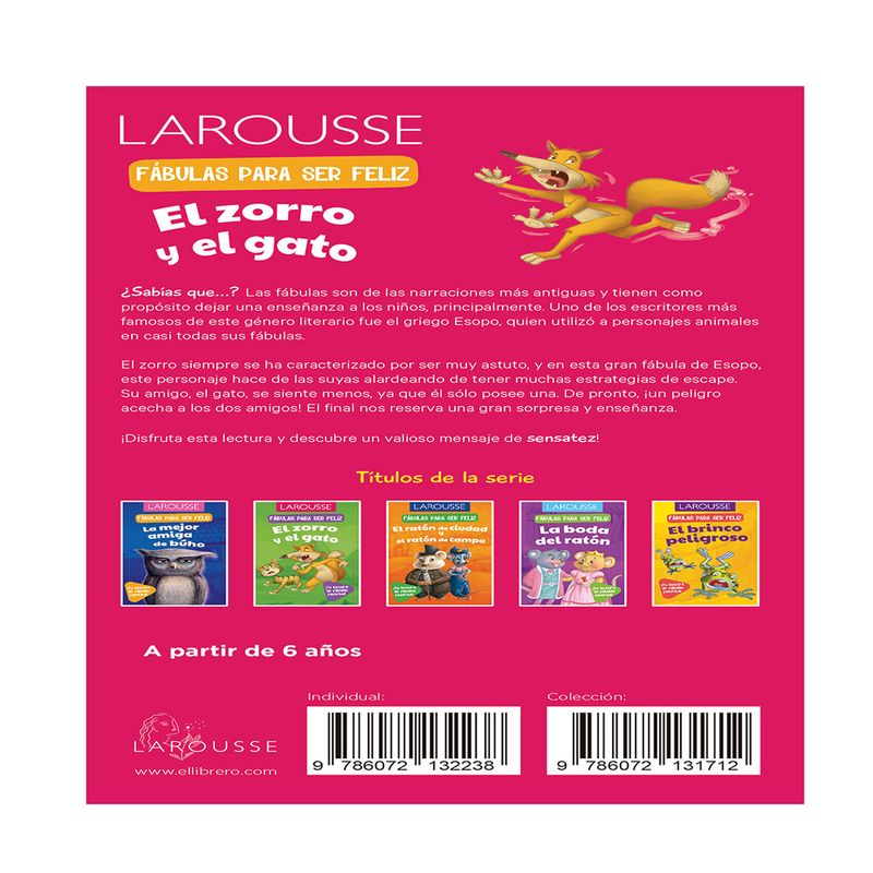 LIBRO FABULAS PARA SER FELIZ 16 PAG