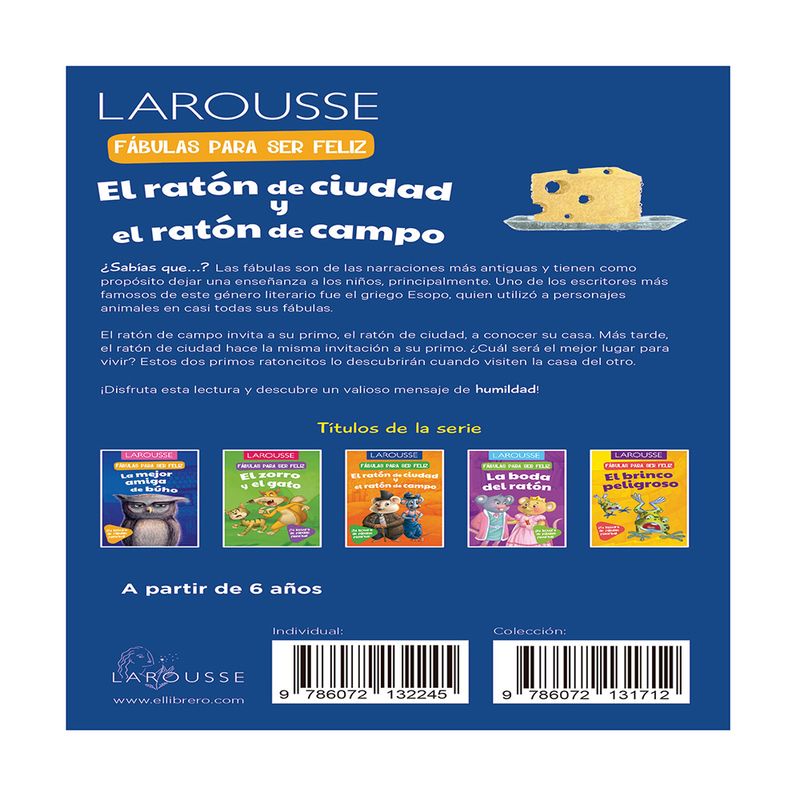 LIBRO FABULAS PARA SER FELIZ 16 PAG