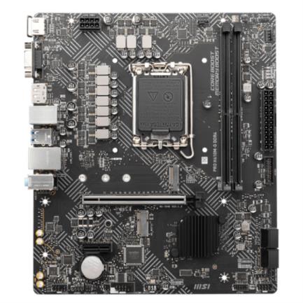 Tarjeta Madre MSI PRO H610M-G 2xDDR4 64GB 3200Mhz PCIe 40 M2 1xHDMI 1xVGA 1xDP S1700 12th 13th Gen mATX