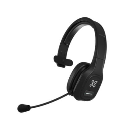 Diadema Monoaural Alámbrico/Inalámbrico Klip Xtreme VoxCom KCH-750 Bluetooth con Micrófono Cable 35mm Negro