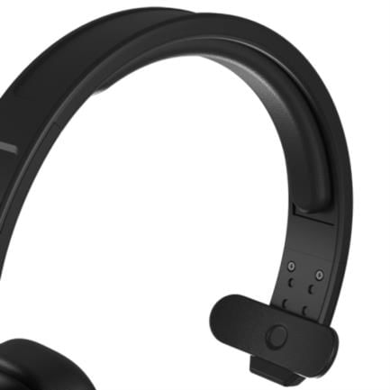 Diadema Monoaural Alámbrico/Inalámbrico Klip Xtreme VoxCom KCH-750 Bluetooth con Micrófono Cable 35mm Negro