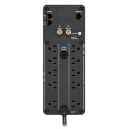 75361 - Back UPS APC PRO BR 1500VA 10 Outlets 2 USB Charging Ports AVR LCD interface LAM