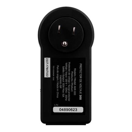 Protector de Voltaje Vorago AVR-300 RJ45/RJ11 Portátil 900 Joules para Electrodomésticos